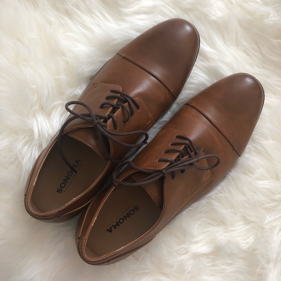 sonoma brown dress shoes Softwalk Sonoma Halo S2257-253 Womens Brown Leather Ballet Flats Shoes